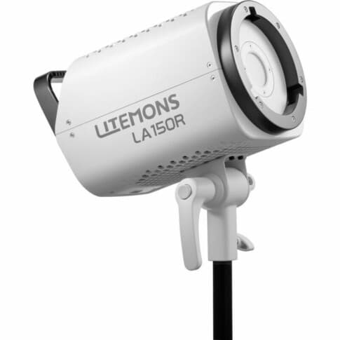 Godox Litemons LA150R Studio RGB Video Light | 165W LED Photography Light Lamp 1800K-10000K CRI95+ Bowens Mount APP Control with Reflector for Home Studio Vlog Live Streaming Portrait Photography